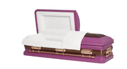Kali Series Purple Shade Steel Casket