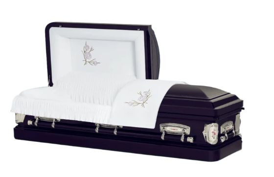 Kali Series Purple Steel Casket