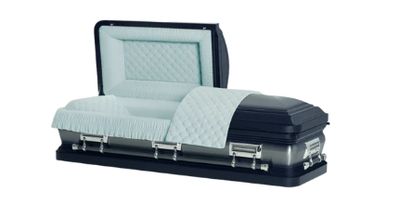 Kali Series Dark Blue Steel Casket