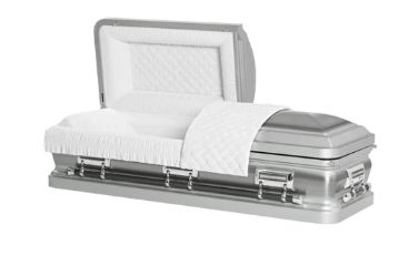 Kali Series Silver Steel Casket