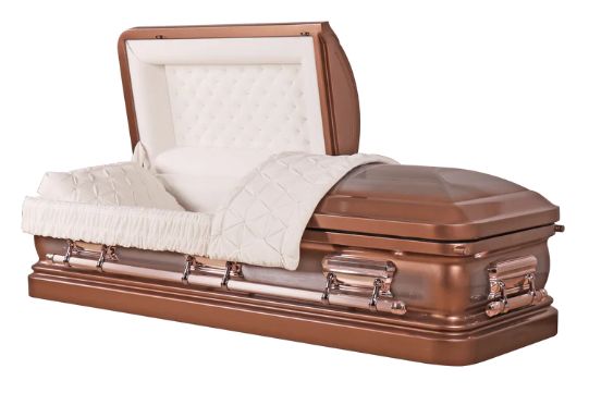 Kali Series Copper Steel Casket