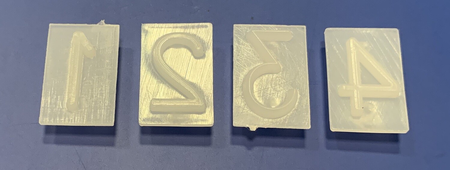 n°100 NUMERI IN PLASTICA GRANDI 0-9