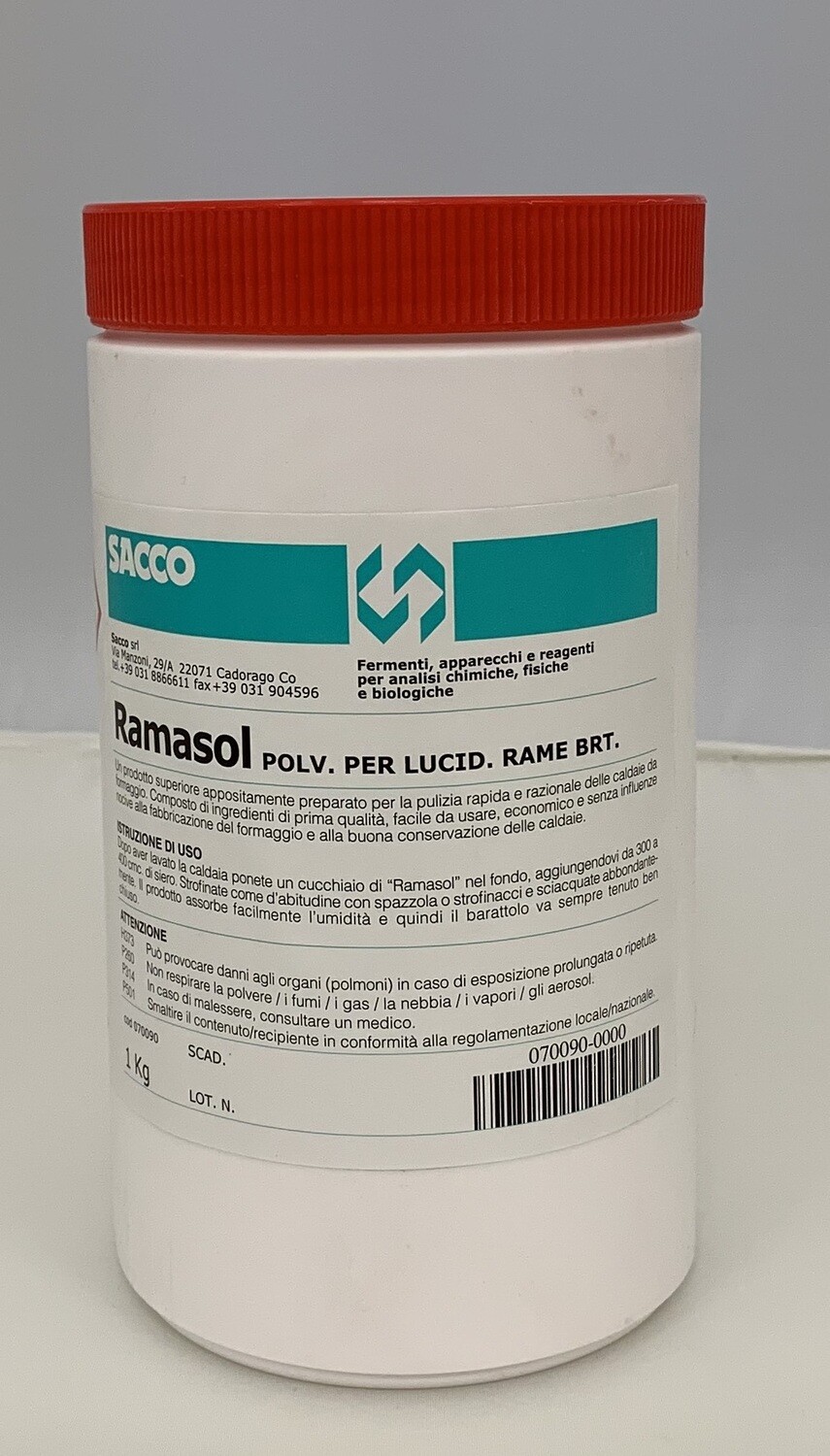 PASTA PER LA LUCIDATURA DEL RAME kg 1
