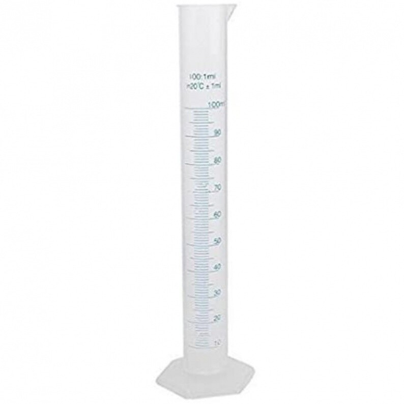 CILINDRO GRADUATO IN POLIPROPILENE ML 100