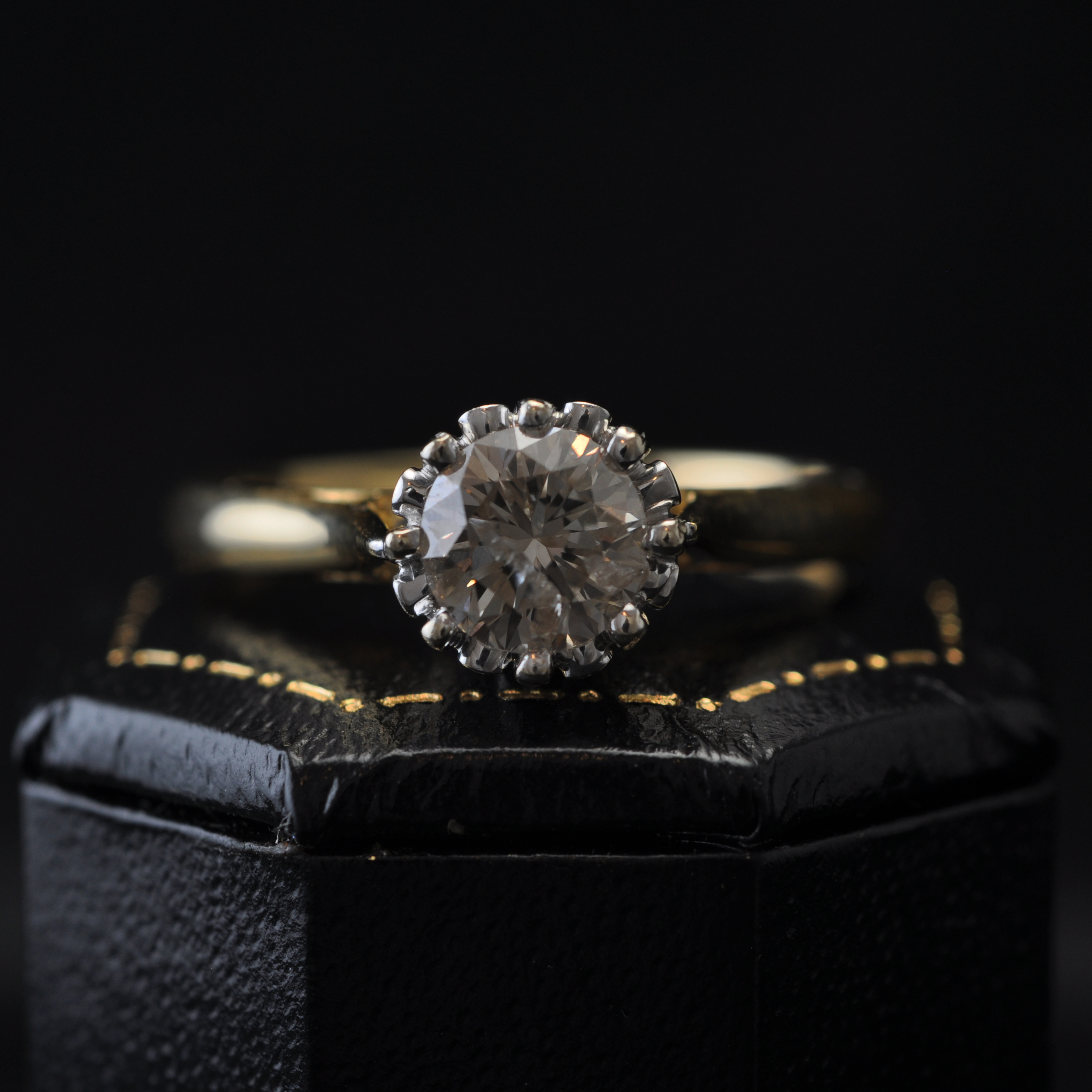 Pre-owned Diamond Solitaire Ring