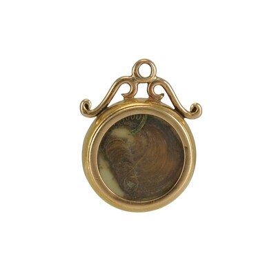 Victorian 18ct Mourning Hair Locket