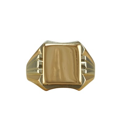 18ct Rose Gold Signet Ring