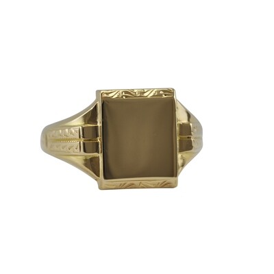 Vintage 18ct Gold Signet Ring