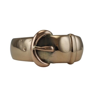 Rose Gold Buckle Ring