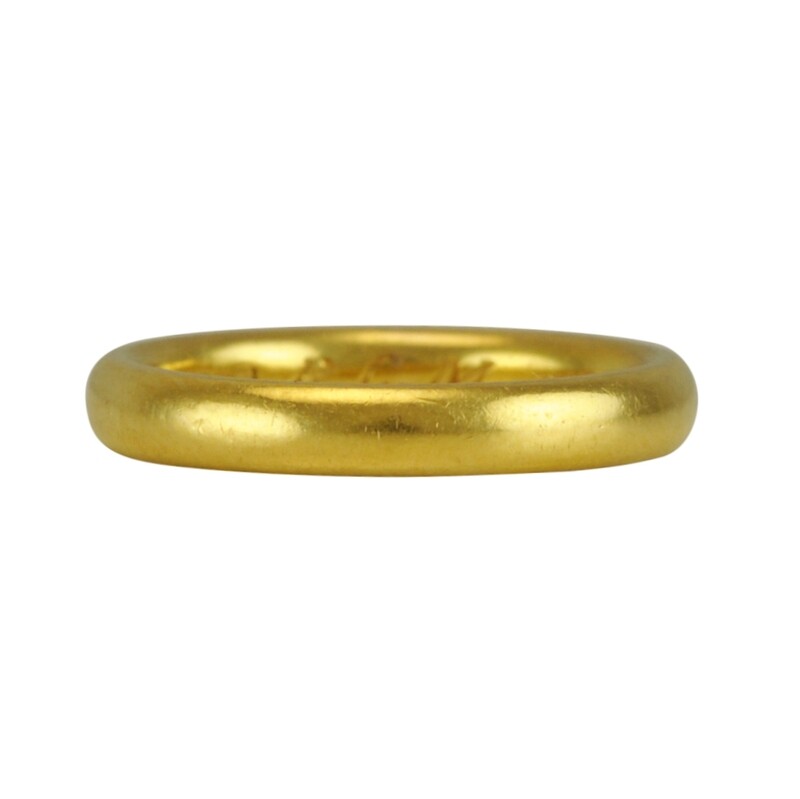 22ct Gold Wedding Band
