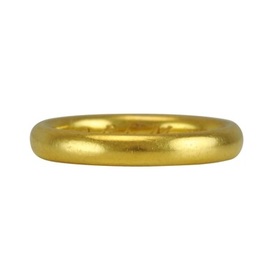 22ct Gold Wedding Band