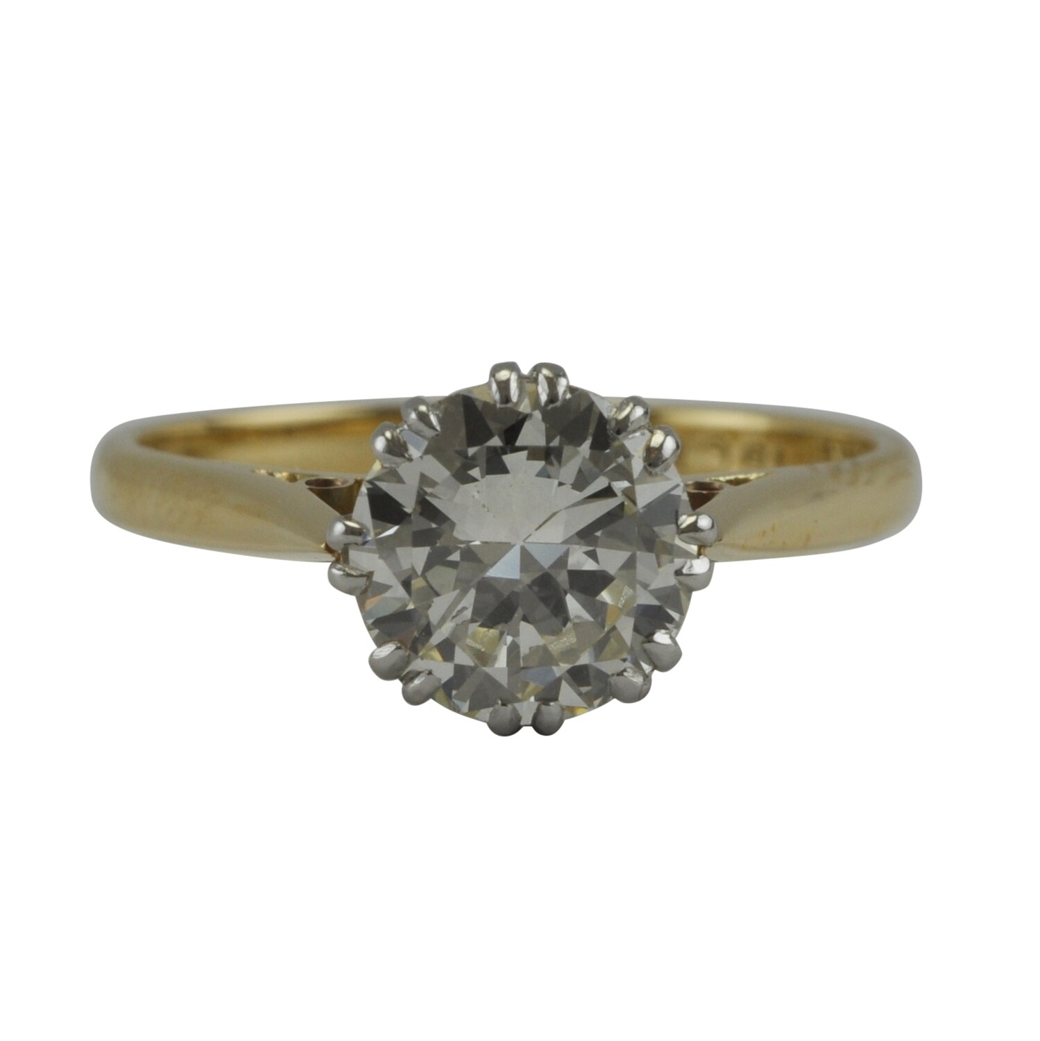 Vintage 1.3ct Diamond Engagement Ring