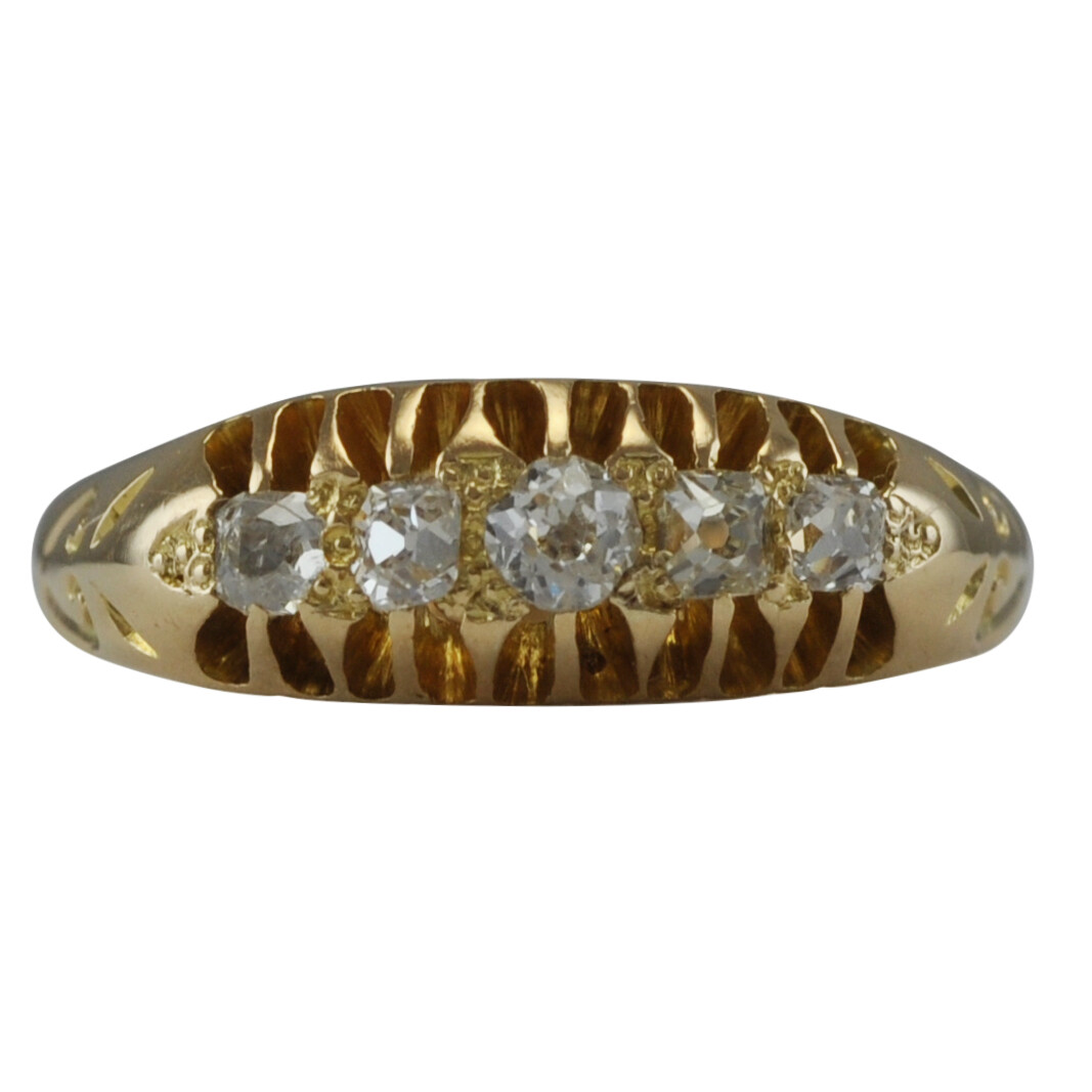 Ladies Five Stone Diamond Ring