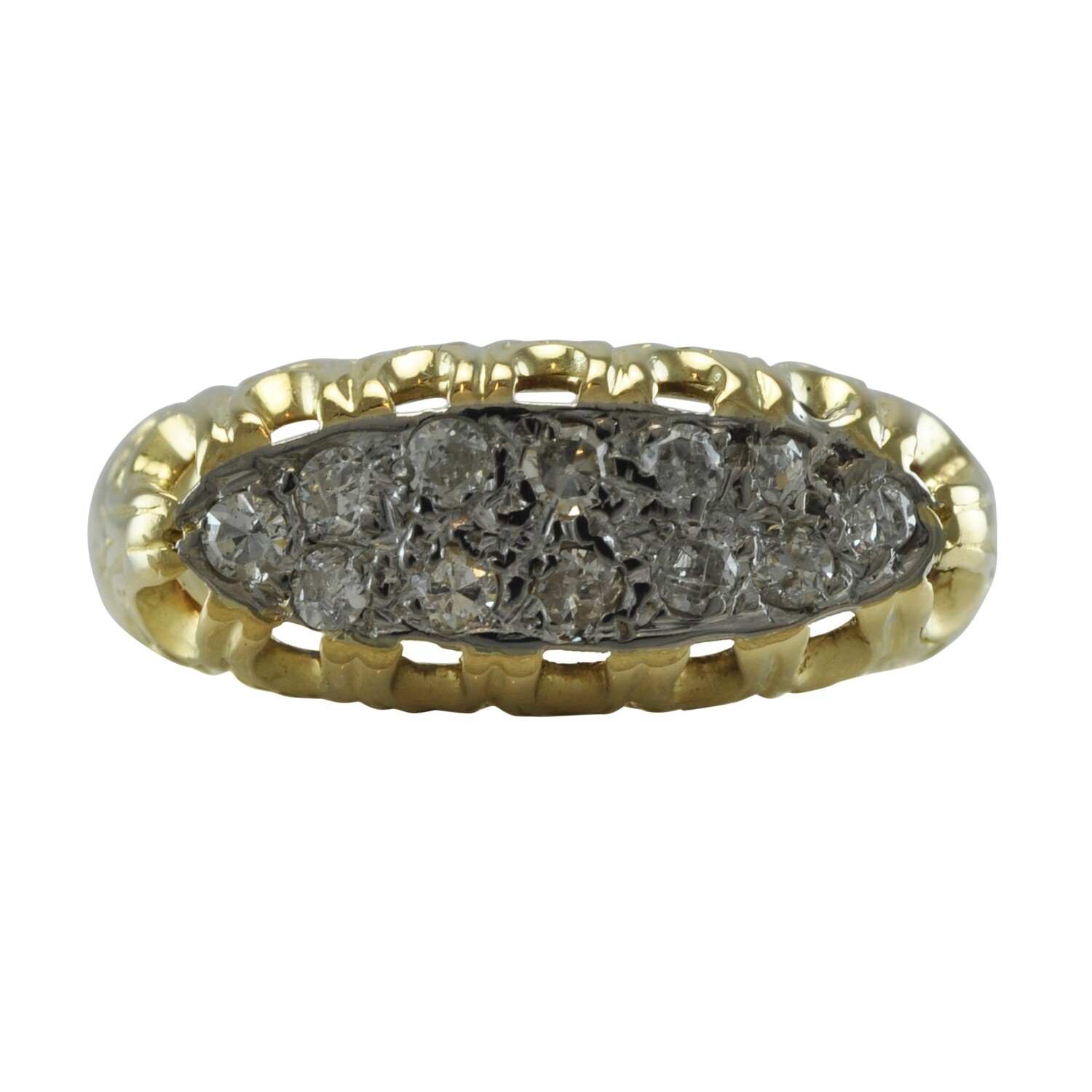 Vintage Gold Diamond Ring