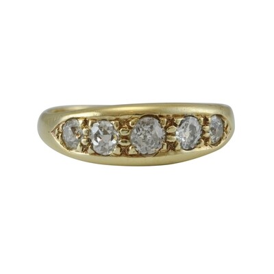 Antique Diamond Gypsy Ring