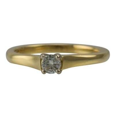 Single Diamond Ring