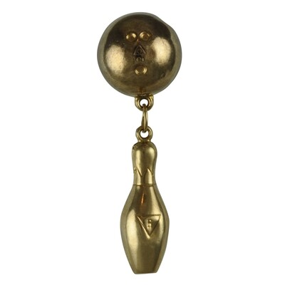 Bowling Ball & Skittle Charm