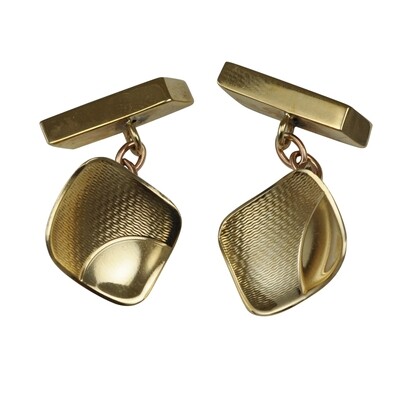 Pair of Vintage Gold Cufflinks