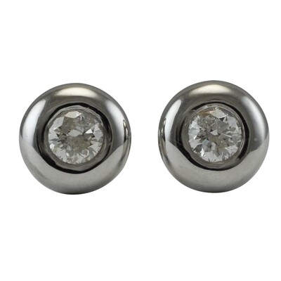 Pre-owned Diamond Stud Earrings