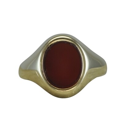 9ct Gold Cornelian Signet Ring