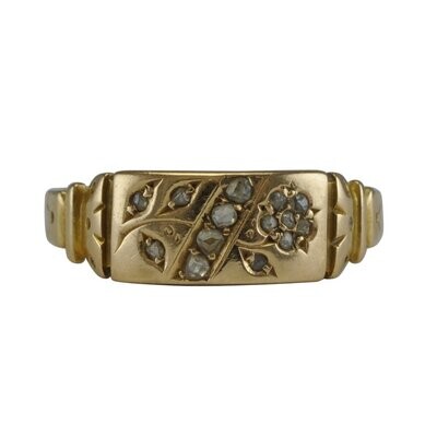 15ct Antique Diamond Ring