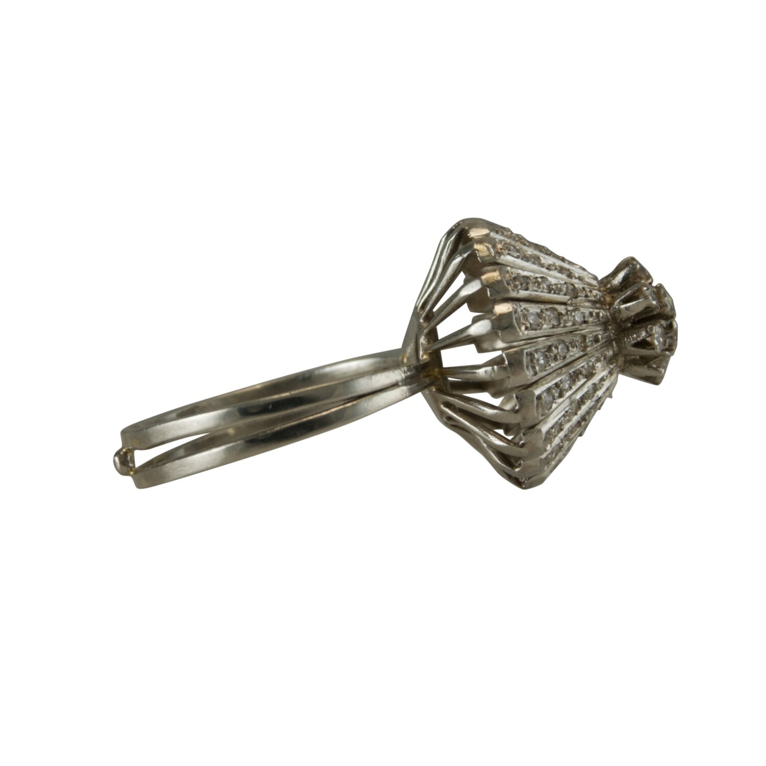Art Deco Diamond Cocktail Ring
