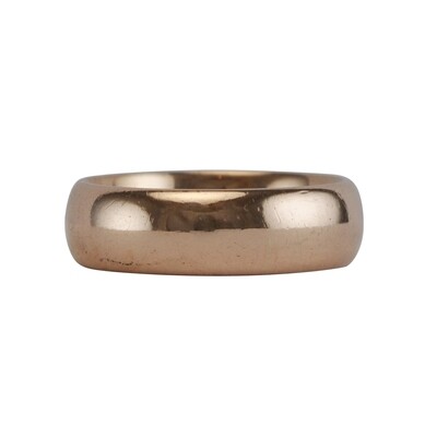 1920's Rose Gold Wedding Ring