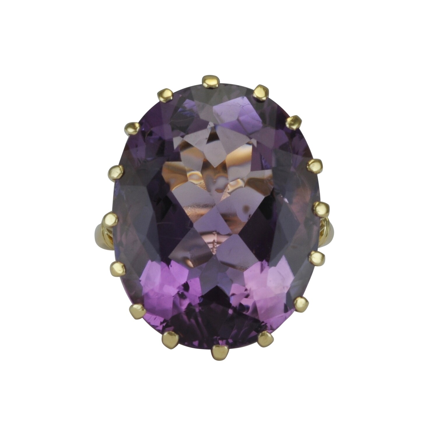 Large Amethyst Ring