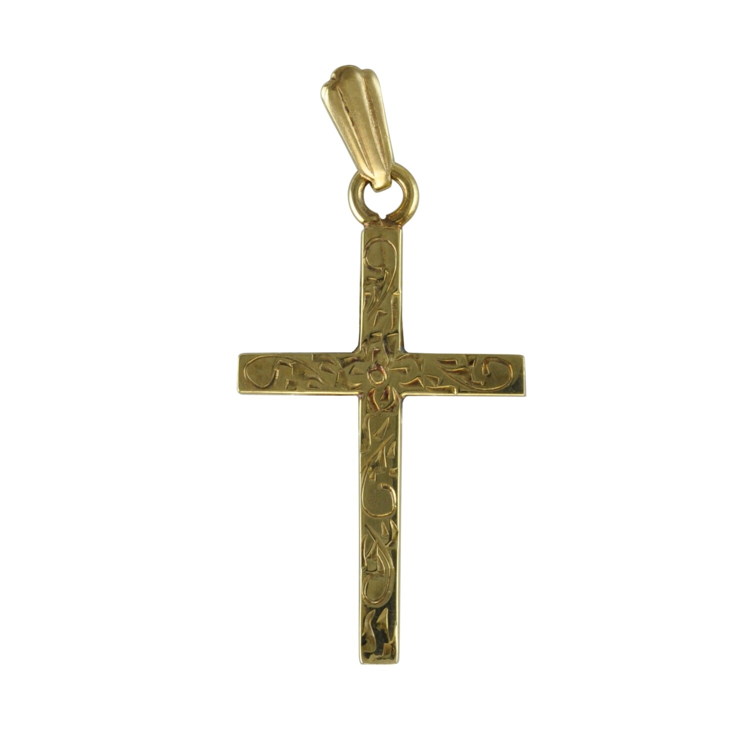 Mens yellow hotsell gold cross