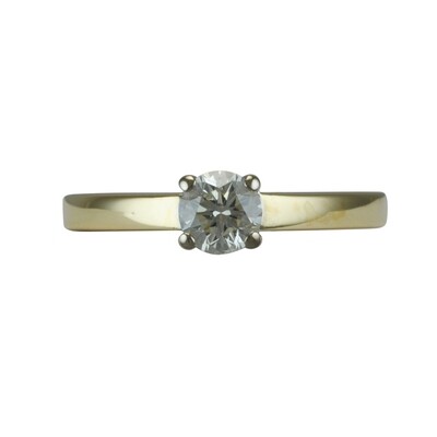 Round Brilliant Cut Diamond Ring