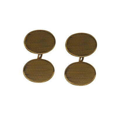 Antique Oval Cufflinks