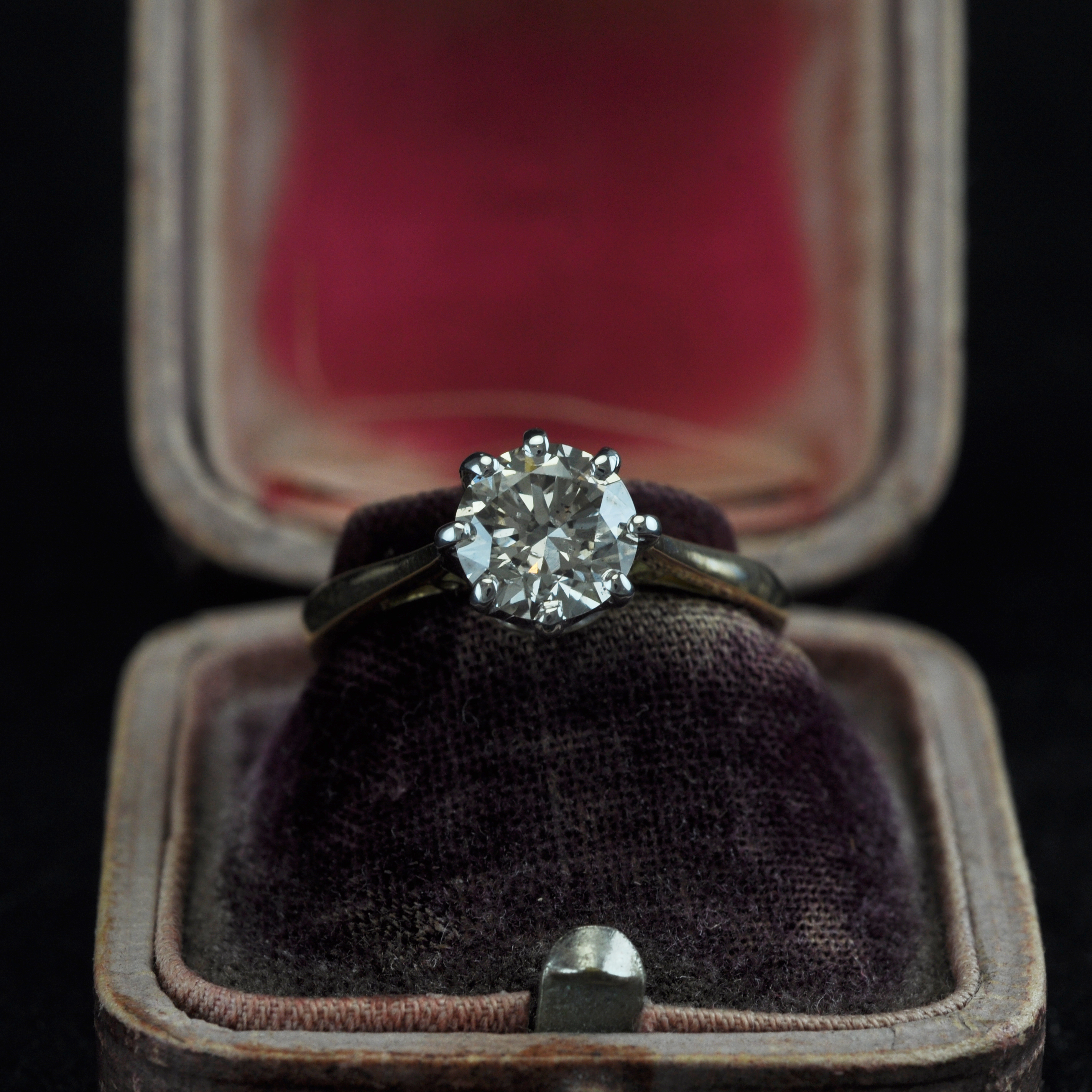 1.30ct Single Diamond Ring