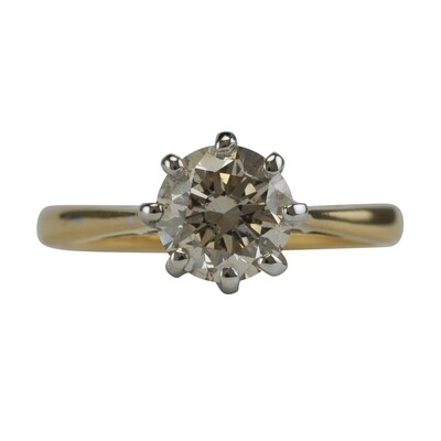 1.30ct Single Diamond Ring