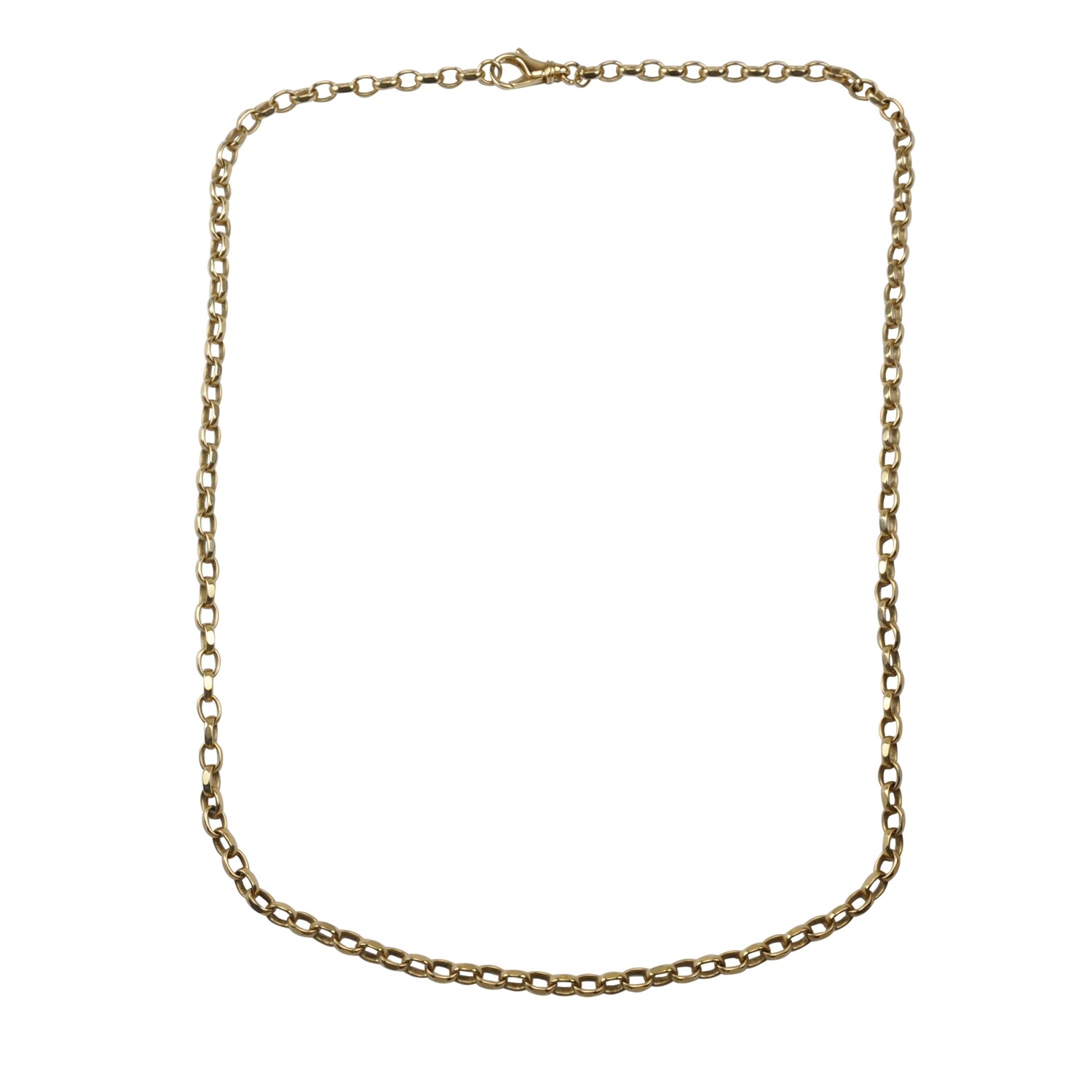 9ct Yellow Gold Belcher Chain