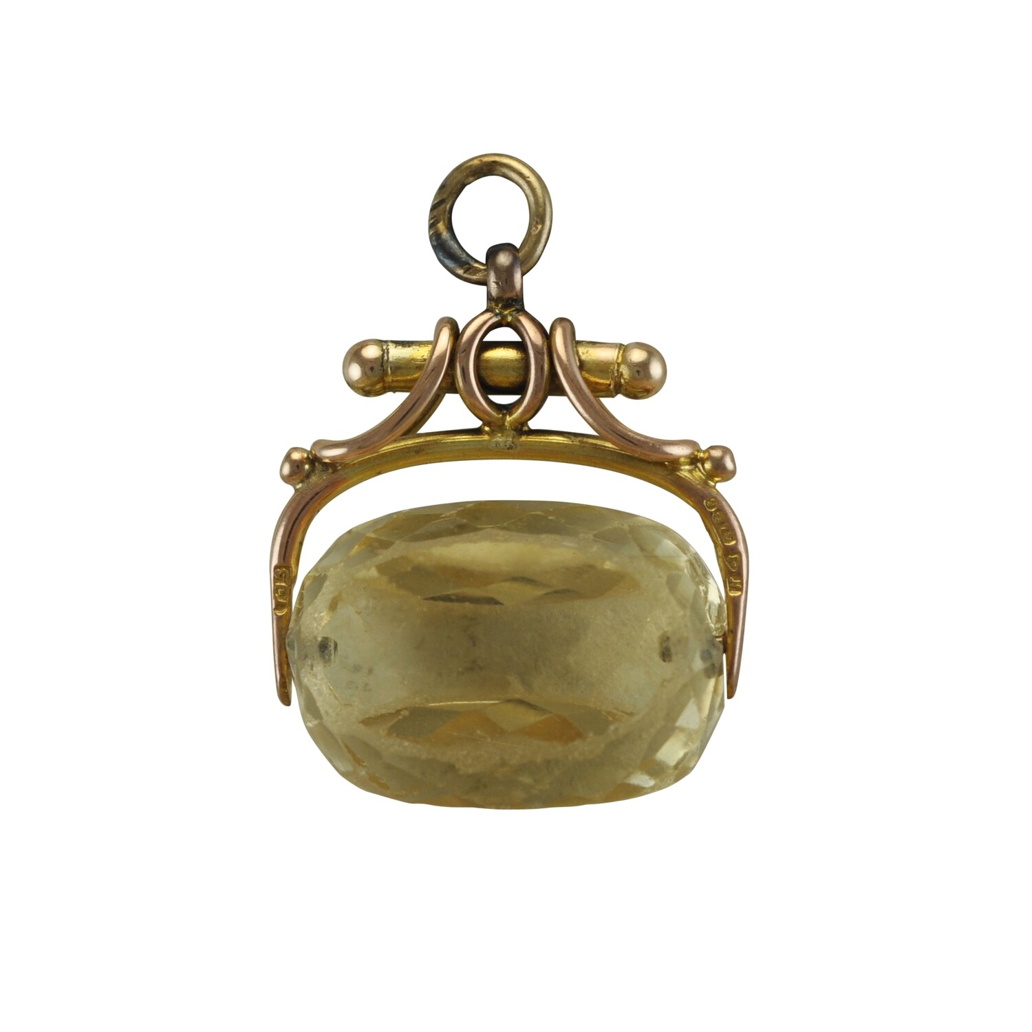 Antique Glass Fob
