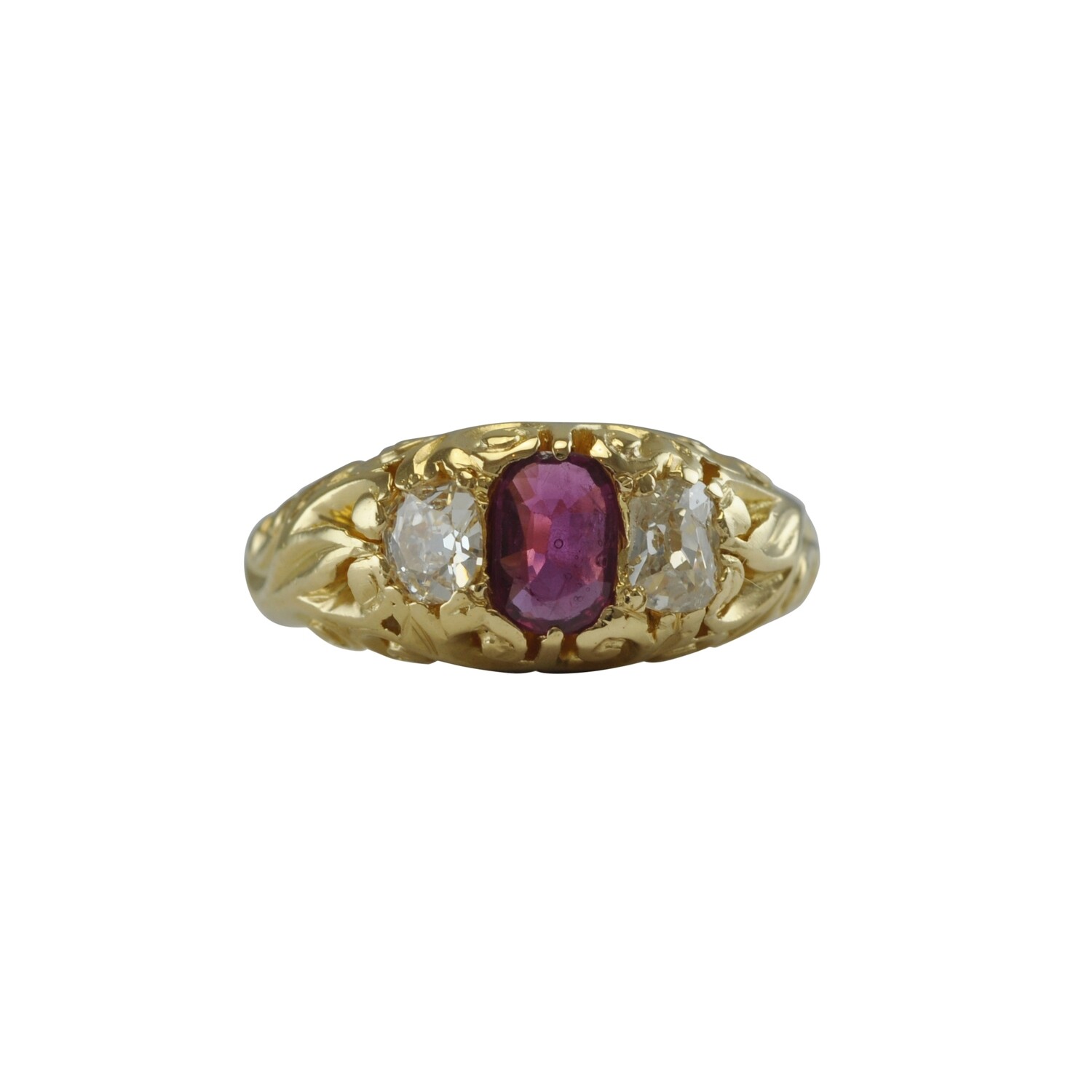Victorian Ruby & Diamond Ring