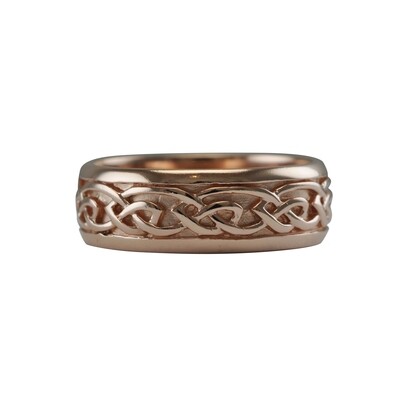 Rose Gold Welsh Stacking Ring