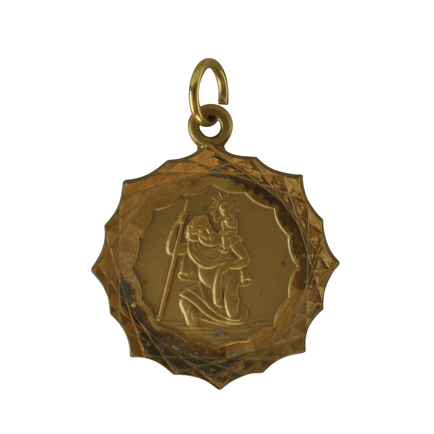Late 1970s 9ct Gold St Christopher