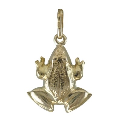 9ct Gold Frog Charm