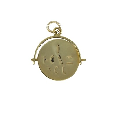 ‘I Love You’ Spinner Pendant