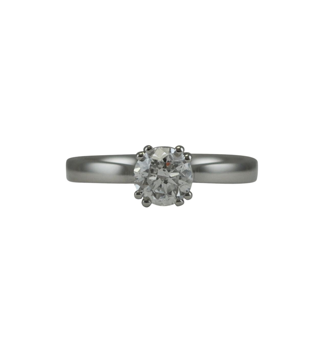 Modern pre-owned Diamond Engagement ring