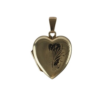 Love-heart Locket Pendant - SOLD