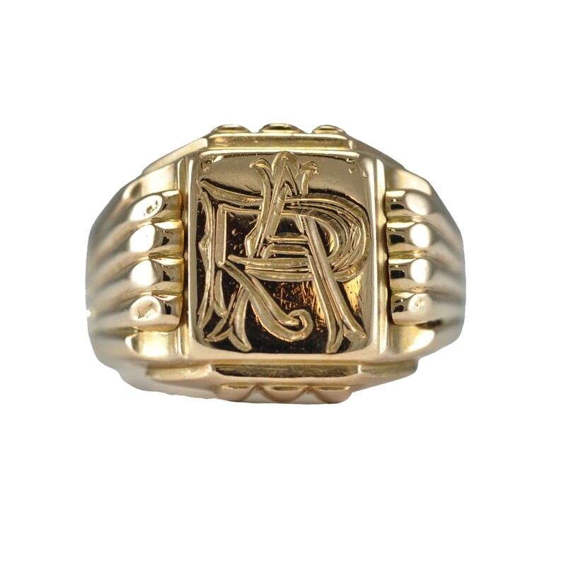 RA Engrave Signet Ring