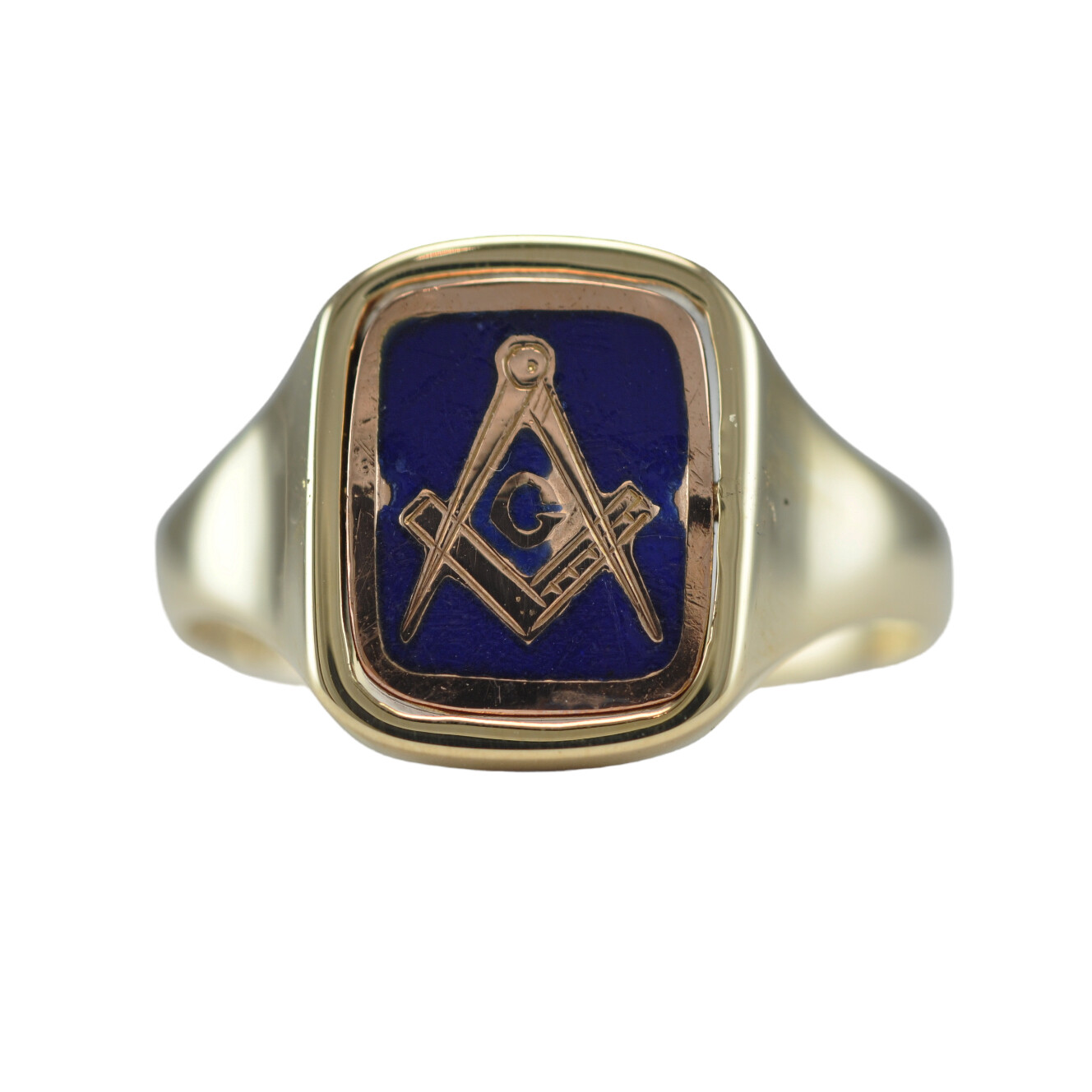 Freemason 9ct Gold Signet Ring