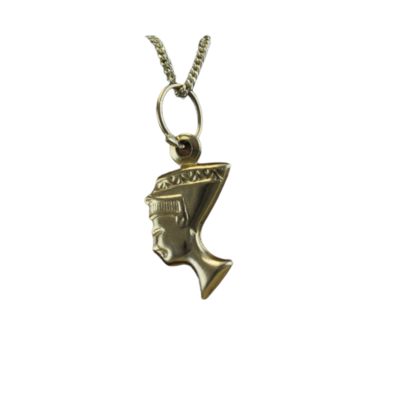 Nefertiti Gold Pendant