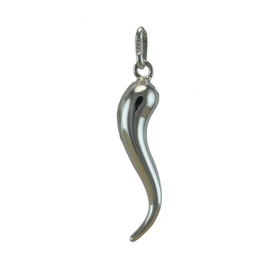 Silver Horn Of Plenty Pendant