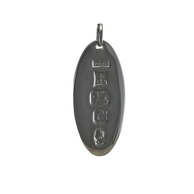 Oval Silver Ingot
