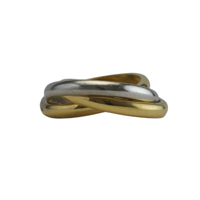 18ct Gold Trinity Ring