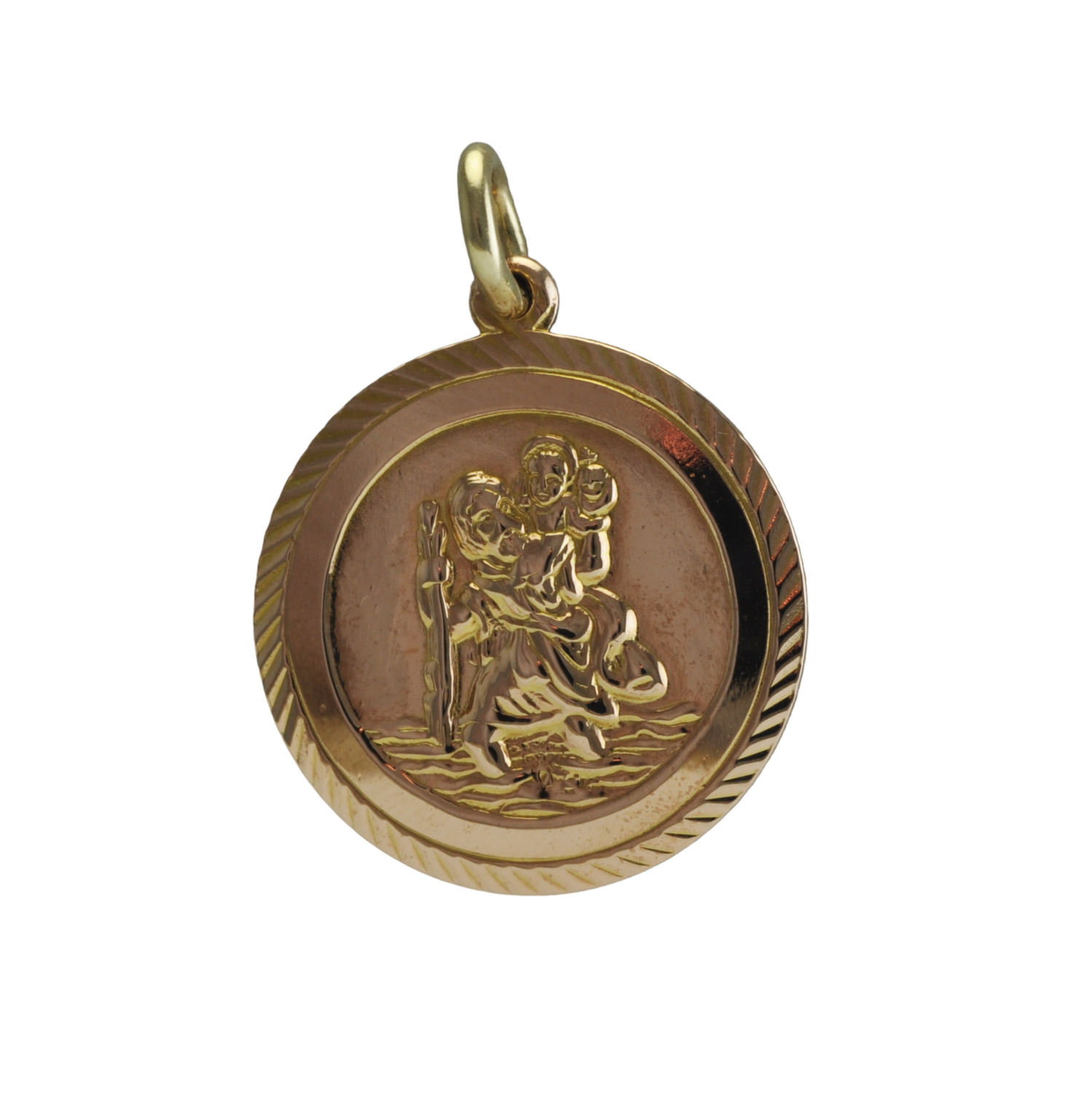 1970s Gold St Christopher
