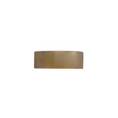 Wide 18ct Gold Flat Profile Wedding Ring